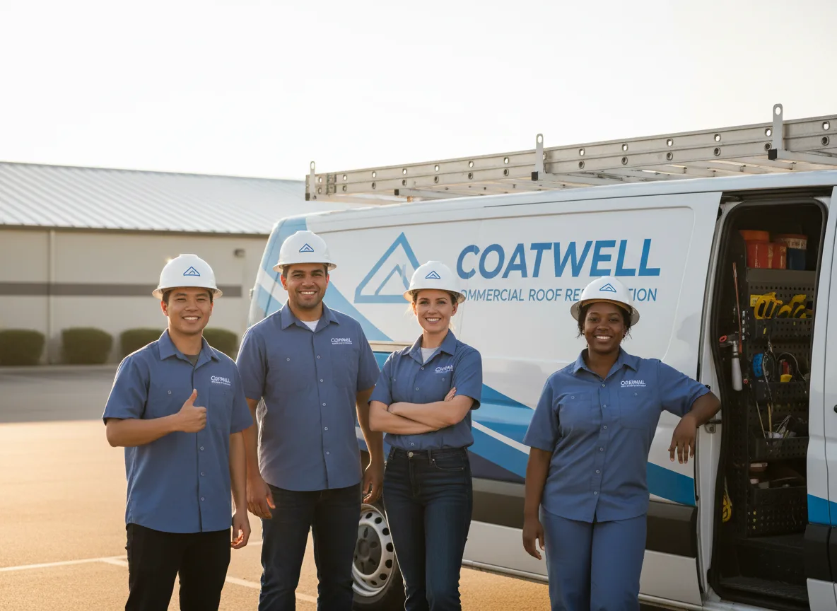 Commercial roof coating company in Radcliffe, IA